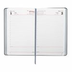 Ежедневник датированный 2022 А5 138x213 мм BRAUBERG "Vista", под кожу, "Botanica", 112843