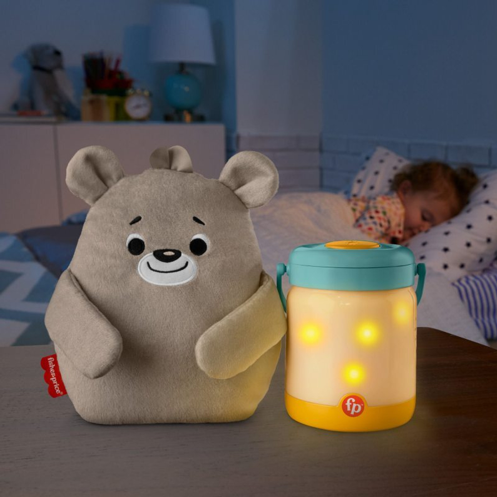Price  (ИКЕА ФИСХЕР-ПРИСЕ)  -  - Музыкальная мягкая игрушка с проектором Teddy Bear 3в1 GRR00