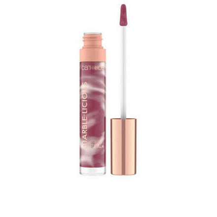 Блески и тинты для губ MARBLE-LICIOUS liquid lip balm #050-strawless flawless 4 ml