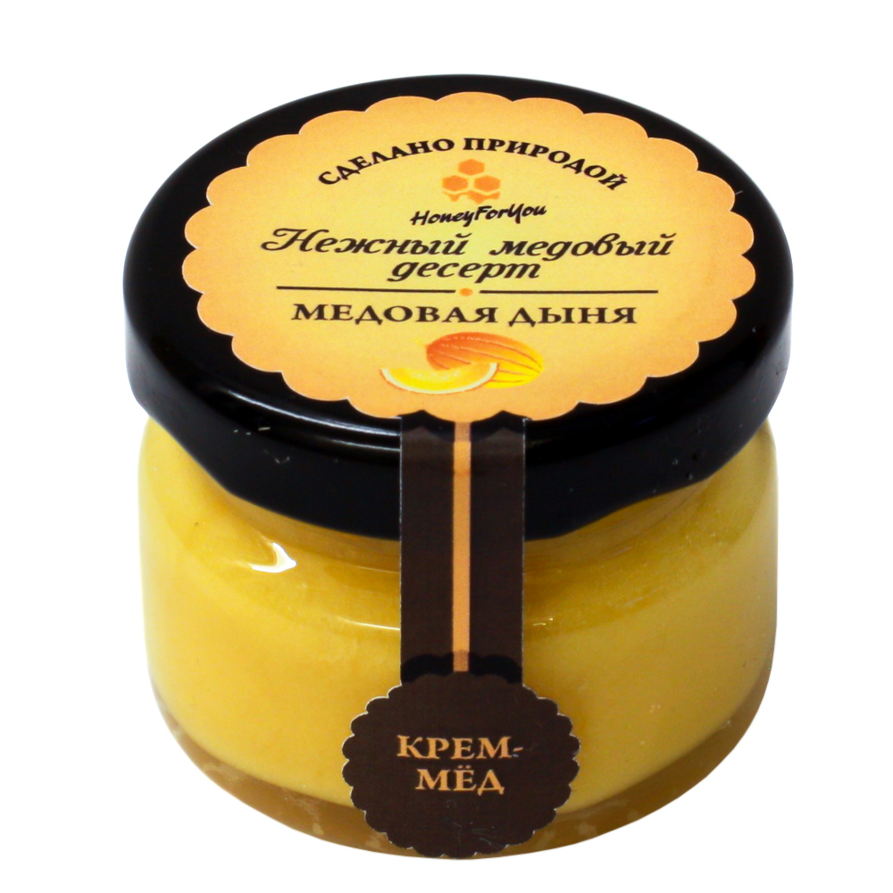 Нежный медовый десерт HoneyForYou "Медовая дыня", крем-мед, 35 г.