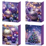 Пакет подарочный «Елкины подарки» 18*24*8.5 см, микс