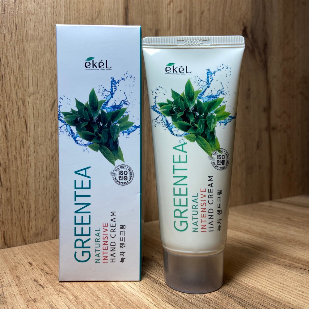 Крем для рук Ekel Green Tea Natural Intensive Hand Cream с экстрактом зеленого чая 100 мл