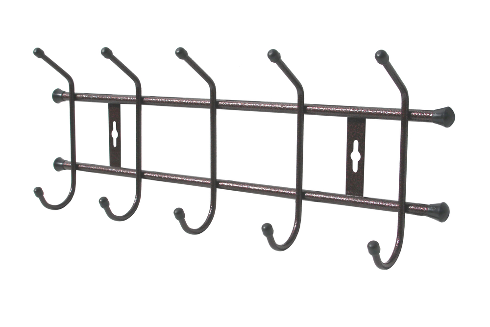 Вешалка настенная ВН5 арт.ВН5/А 5 крючков (медный антик)