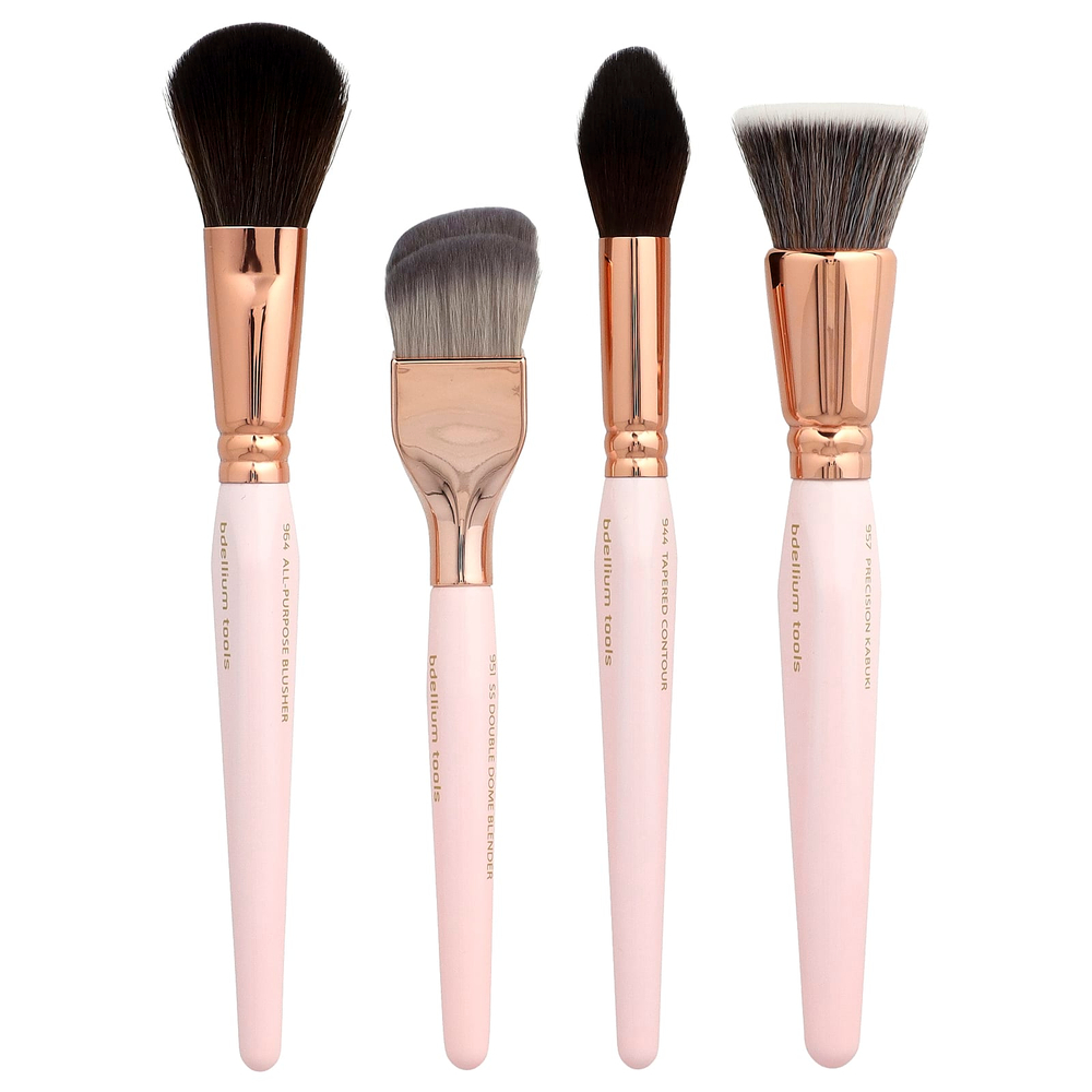 Bdellium Tools, набор кистей для лица, 4 шт.