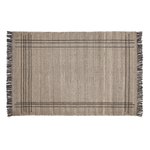 Eneo Ковер с бежевыми и коричневыми кисточками 160 x 230 см