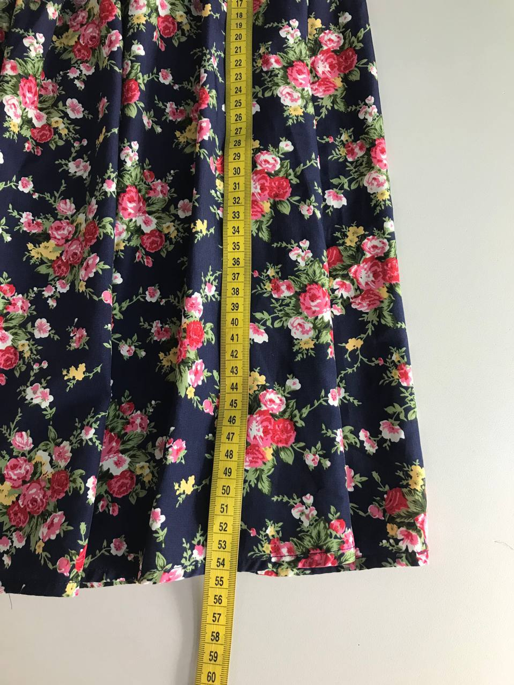 Юбка Casual цветочная, маркировка S, визуально 44 размер