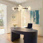 799067 Люстра CERAMO BW 6х6W(led) G9 ЧЕРНЫЙ/БЕЛЫЙ