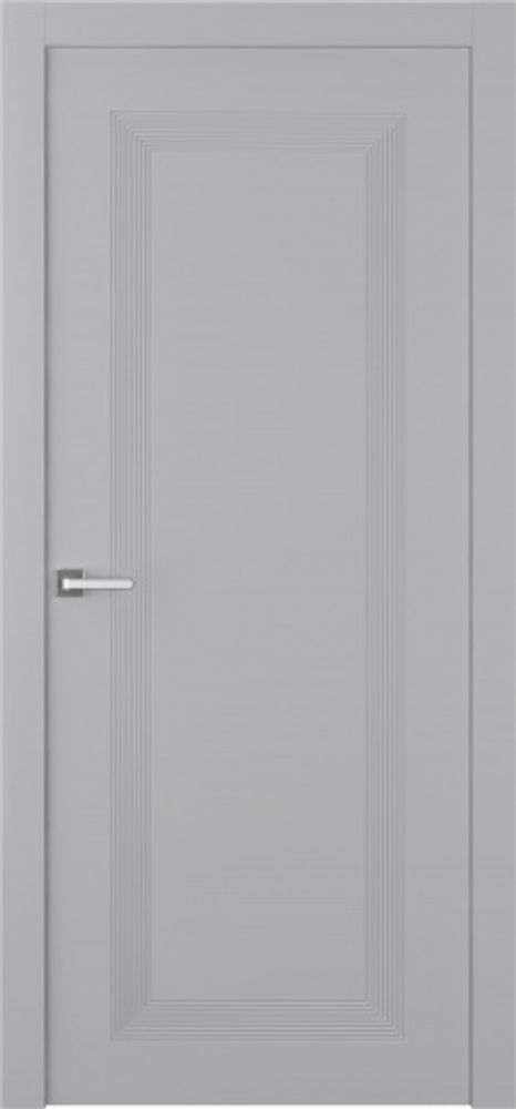 Дверь Либра 1 / Цвет Эмаль светло - серый / Без cтекла / Двери Belwooddoors
