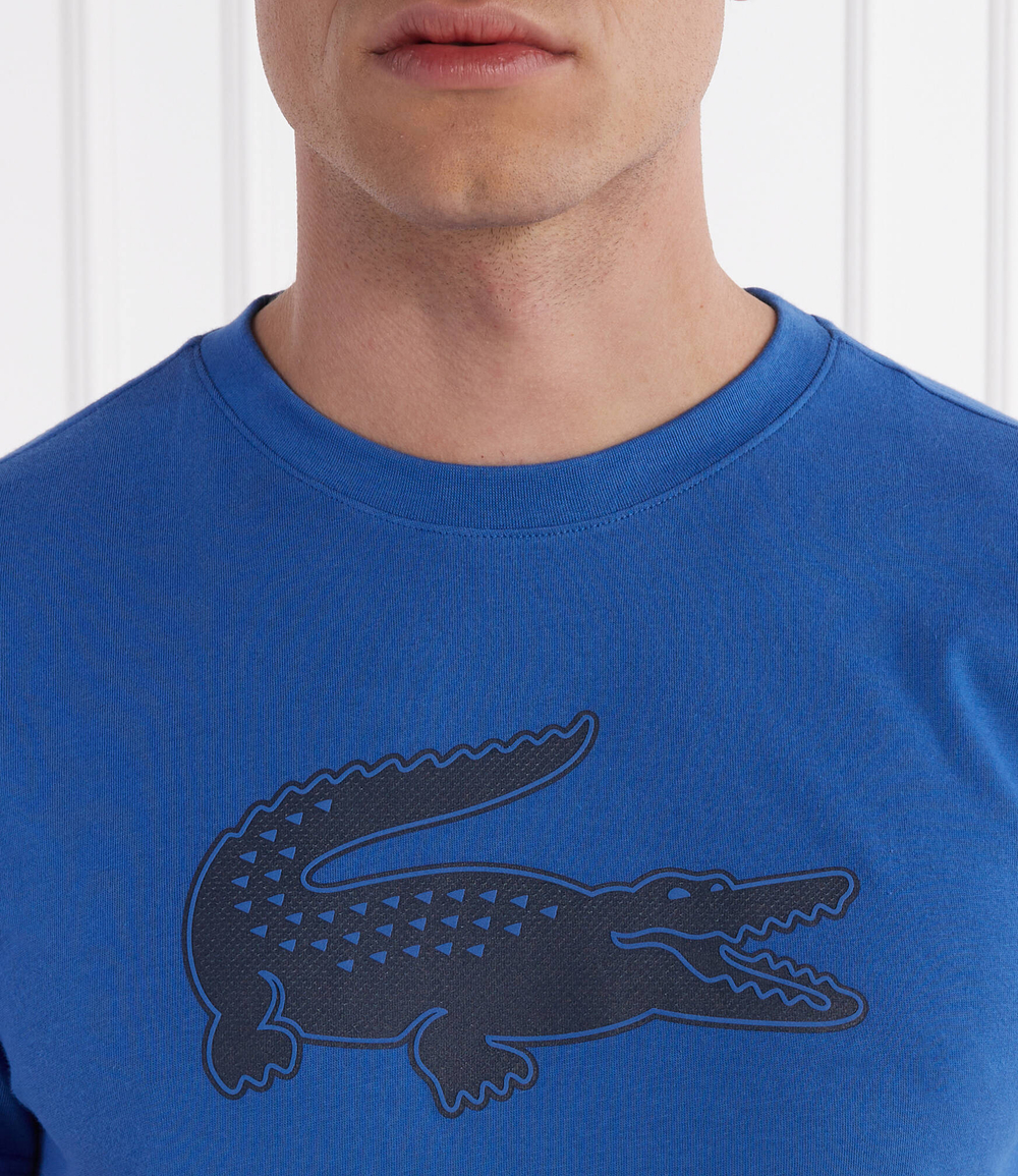 Футболка Lacoste - индиговой(TH2042)