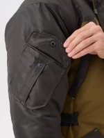 Зимний мужской костюм Onerus "Горный -45" (Брезент/Таслан), Полукомбинезон, Хаки