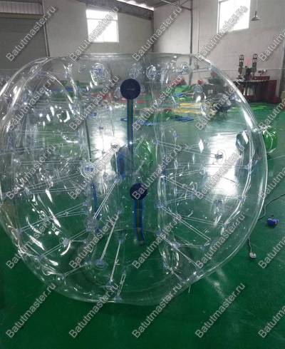 Бампербол «Прозрачный» ПВХ, диаметр 1 м