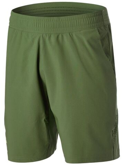 Мужские шорты теннисные Adidas Tennis Ergo 9 Short Primeblue M - wild pine/acid yellow
