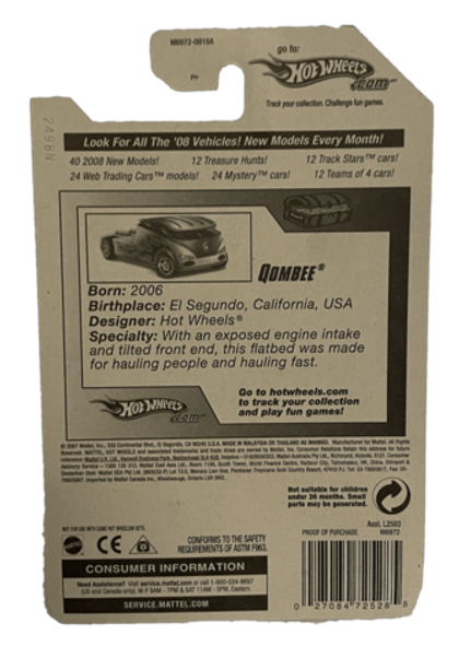 Hot Wheels Treasure Hunt Qombee (2008)
