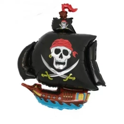 И 41 Пиратский корабль (черный) / В143