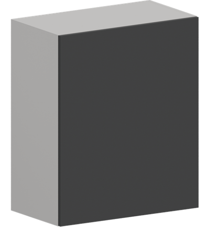 Кухня Модуль ШВ 600М Графит / Графит Софт