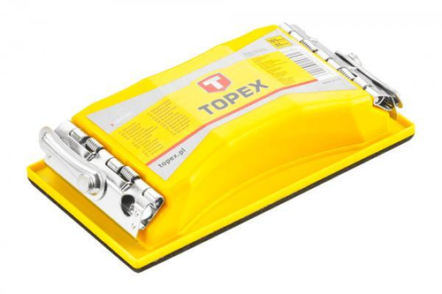 Терка 100*210мм, металлические зажимы, Topex (30/60)