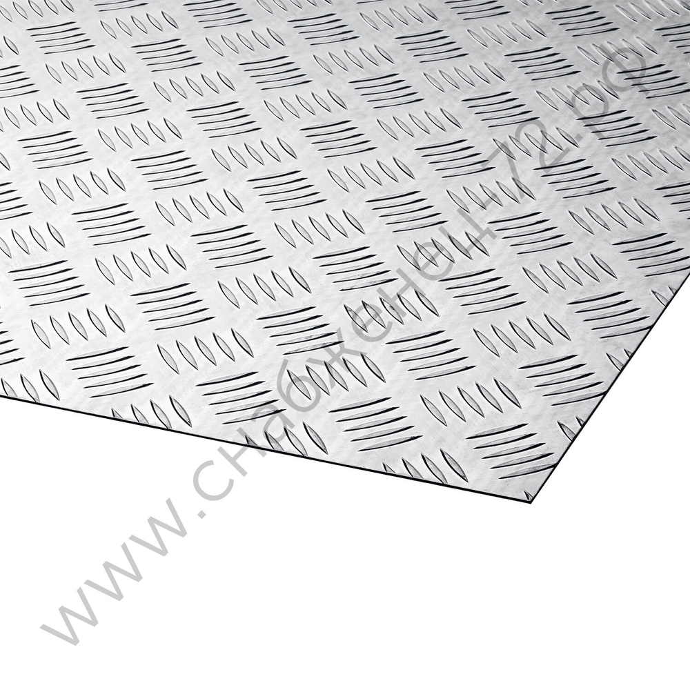 ЗУБР Квинтет 600х1200 х1.5 мм, Алюминиевый рифленый лист (53830)