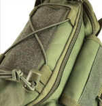 Тактическая плечевая сумка олива /