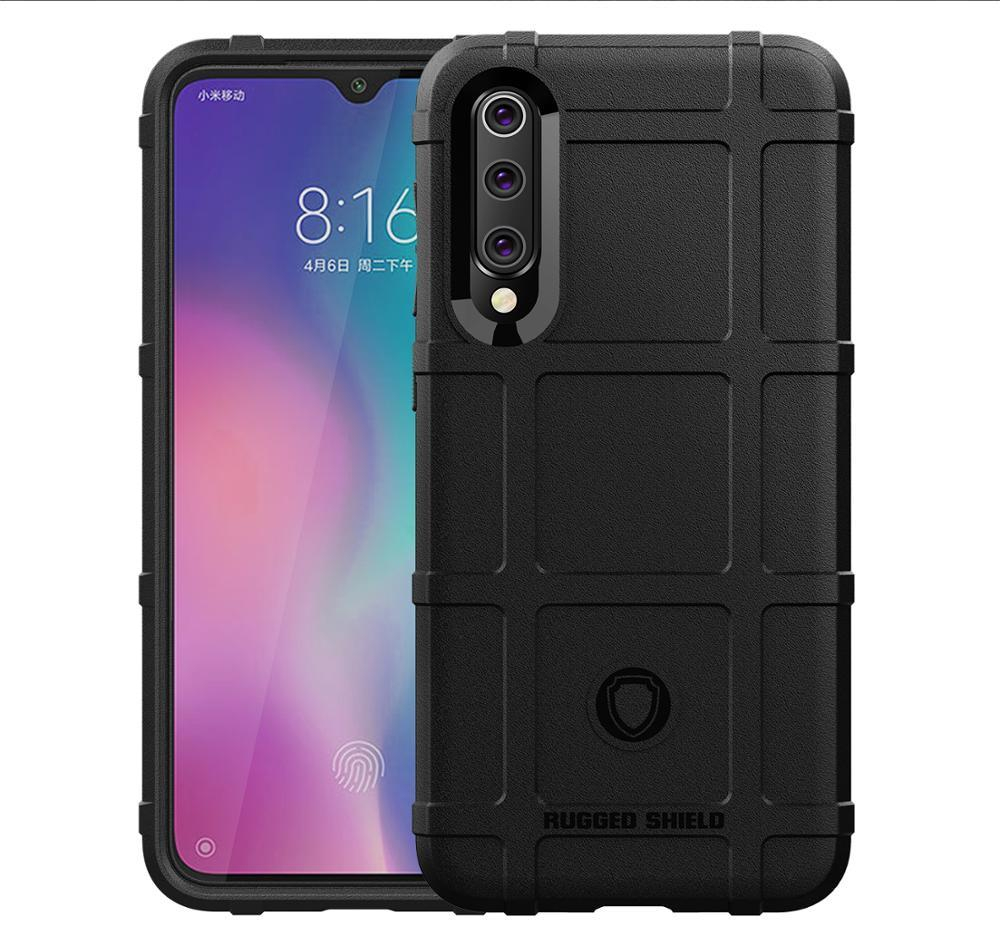 Чехол для Xiaomi Mi 9 SE цвет Black (черный), серия Armor от Caseport