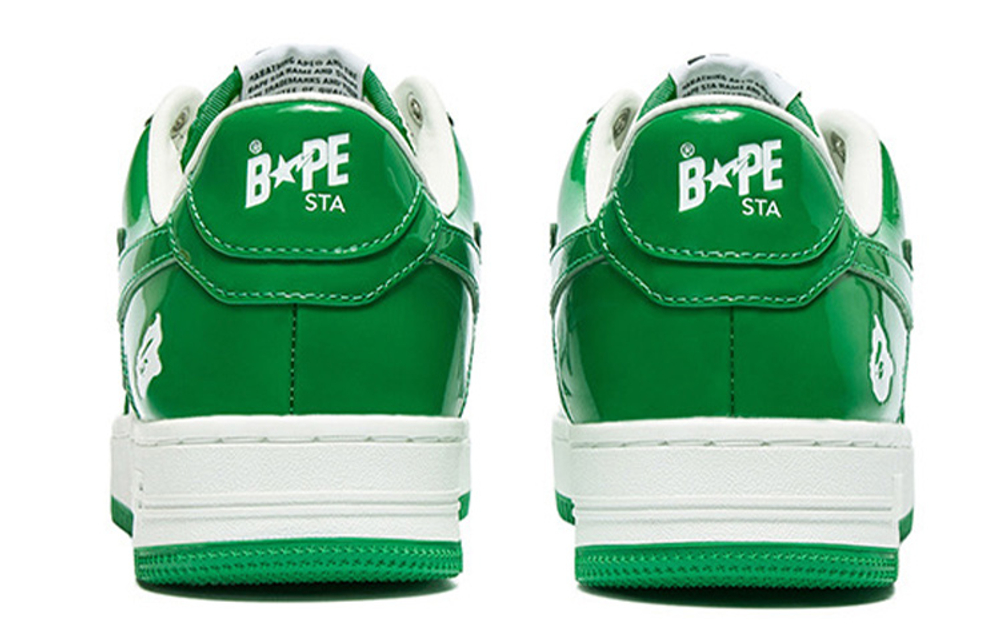 A Bathing Ape Bathing Ape A Bathing Ape Sta Patent Leather