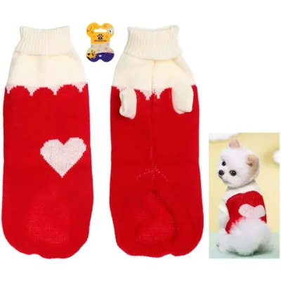 Кофта - свитер для мелких пород собак и кошек «BRO Style ♥», цвет красный, р XL