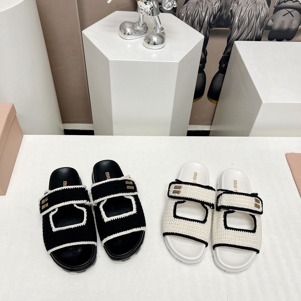 Шлепанцы MIU MIU, арт. 718779