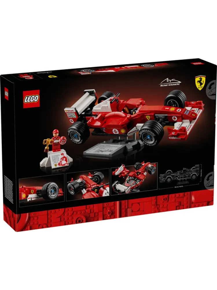 Конструктор Icons 11375 Ferrari F2004 и Михаэль Шумахер