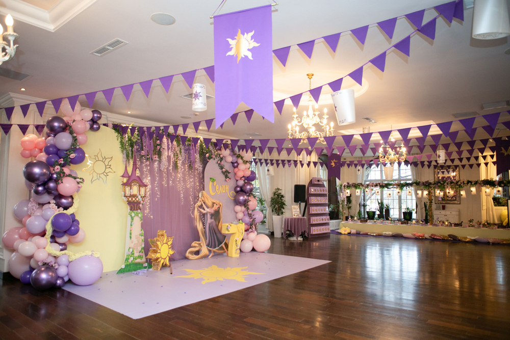 Цифра "Рапунцель" 1 шт.