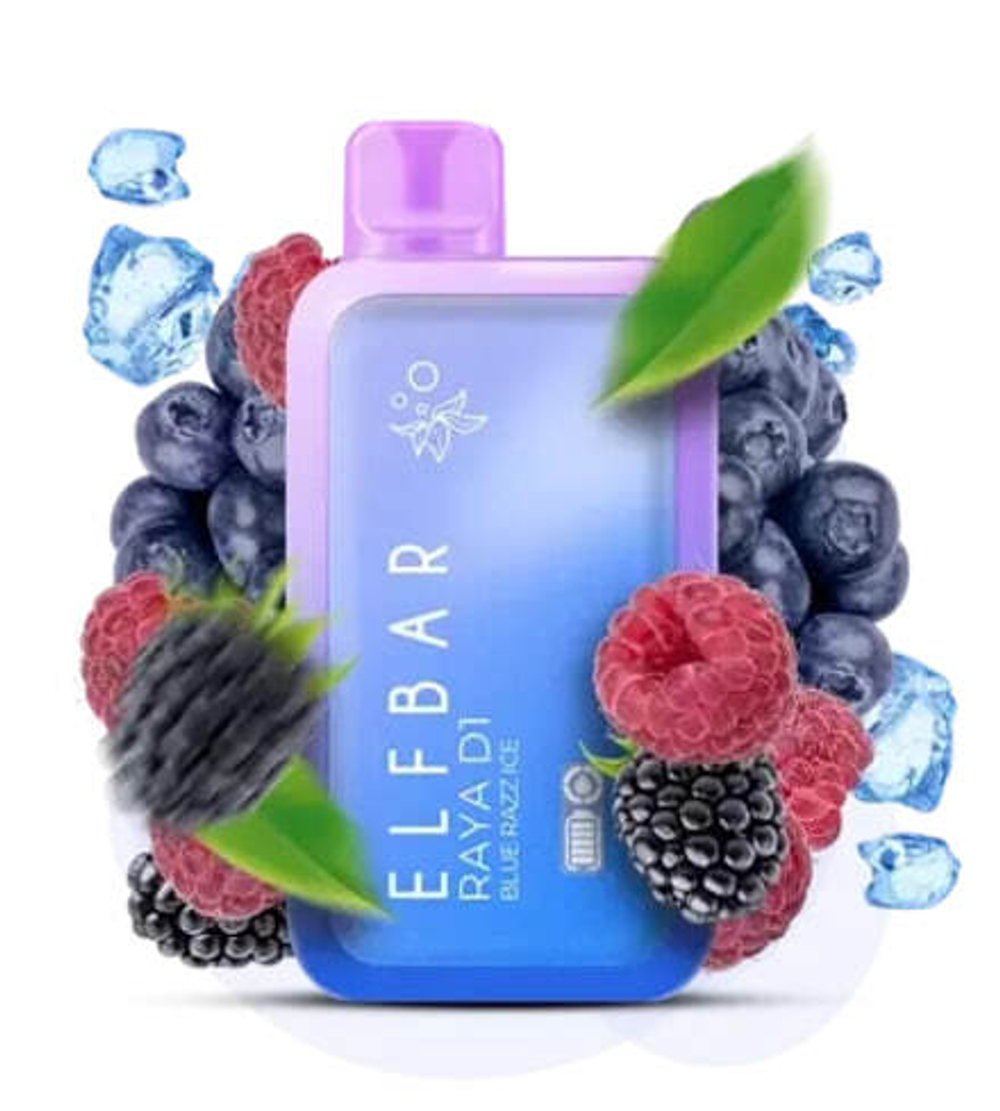 ELF BAR RAYA D1 - Blue Razz Ice (5% nic)