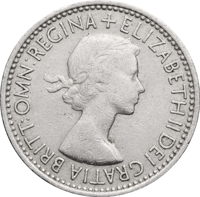 1 шиллинг 1953 Великобритания (Шотландский герб)