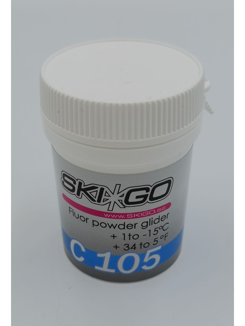 SkiGo фторуглеродный порошок C105  +1 до -15°C.