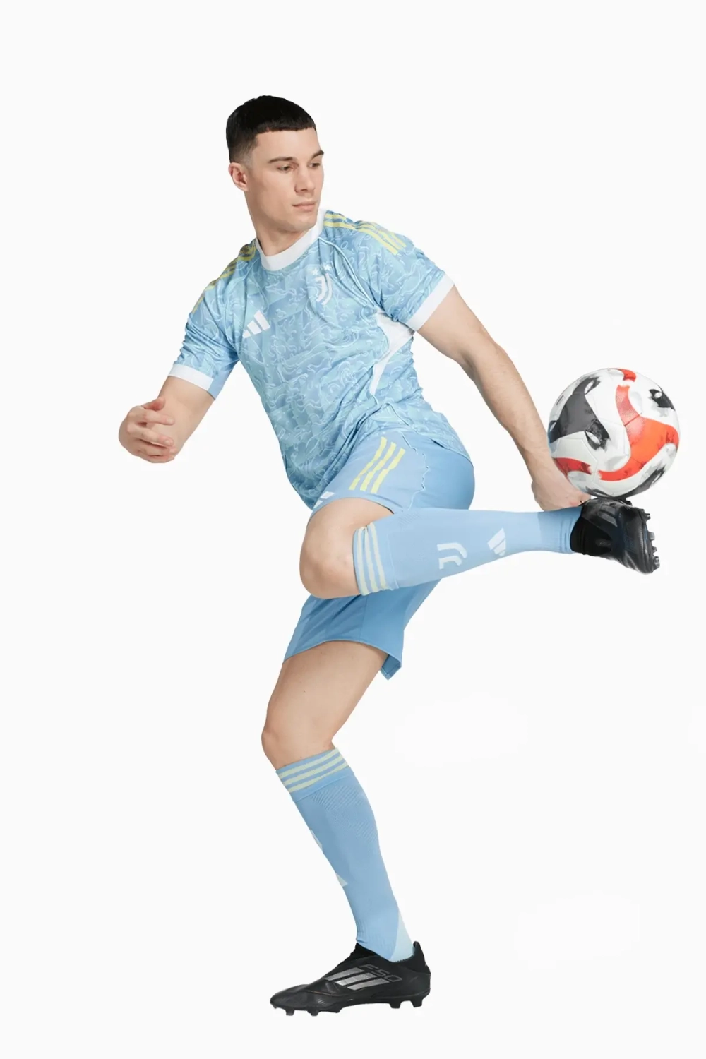 Футболка adidas Juventus FC 25/26 Away Authentic - голубой