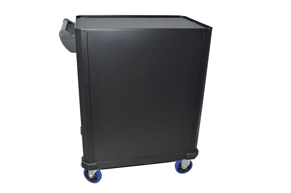 Инструментальная тележка с инструментом GW-7ST1 Blue (Great Wolf, 249поз), 7 ящиков, увеличенные колеса с тормозом, ЦЗ