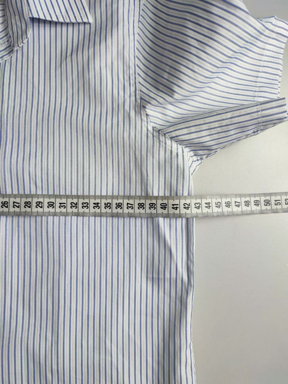 Рубашка Button Blue  полоску на 14 лет