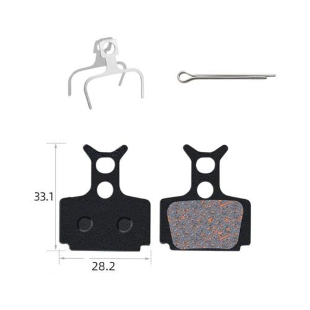 Колодки тормозные TP-05С для электросамокатов и велосипедов