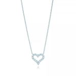 Подвеска из платины и бриллиантов, Tiffany💙 Выразительное чувство любви. В наличии