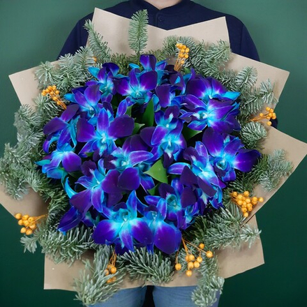 Букет цветов «‎‎Космос зимний»