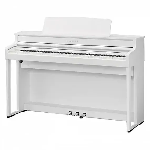 KAWAI CA501 W - цифровое пианино, 88 клавиш, банкетка, механика Grand Feel Compact, цвет белый