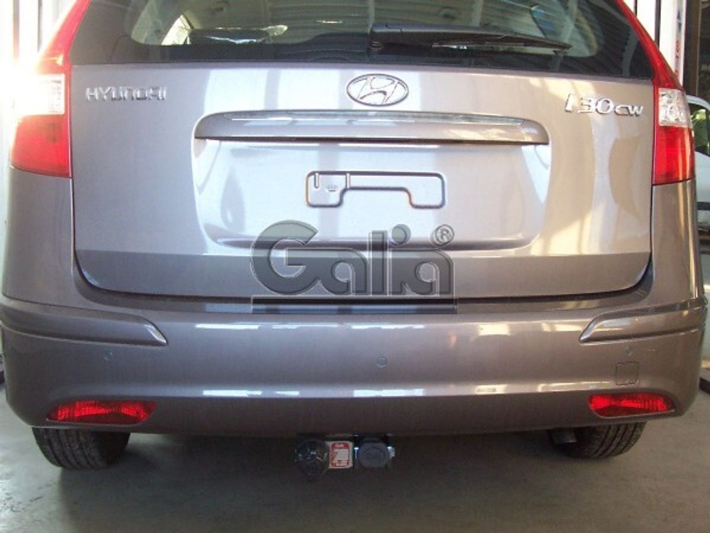 Фаркоп оцинкованный Galia H076A для Hyundai i30 универсал 2007-2012(паспорт и сертификат в комплекте)(без электрики)