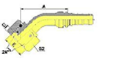 Фитинг DN 32 DKO-S (Г) 52x2 38 (45) Interlock