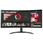 МОНИТОР 34" LG 34WR50QK-B Black UWQHD (VA, изогнутый, 3440x1440, 100Hz, 5 ms)