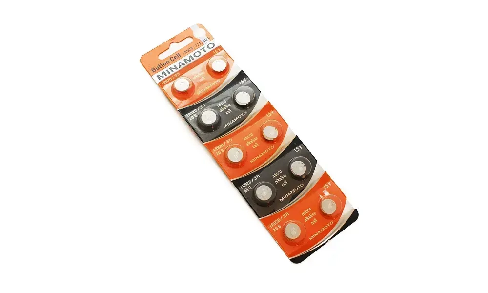 Батарейка для часов Minamoto G11 (блистер, 10 шт)