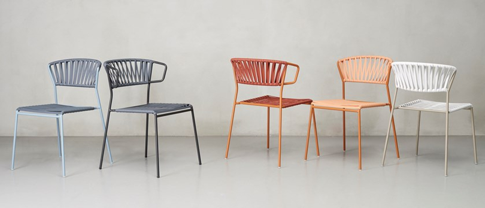 Кресло плетеное Scab Design Lisa Club, терракотовый