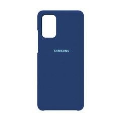 Силиконовый чехол Silicone Cover для Samsung Galaxy M31s (Темно-синий)