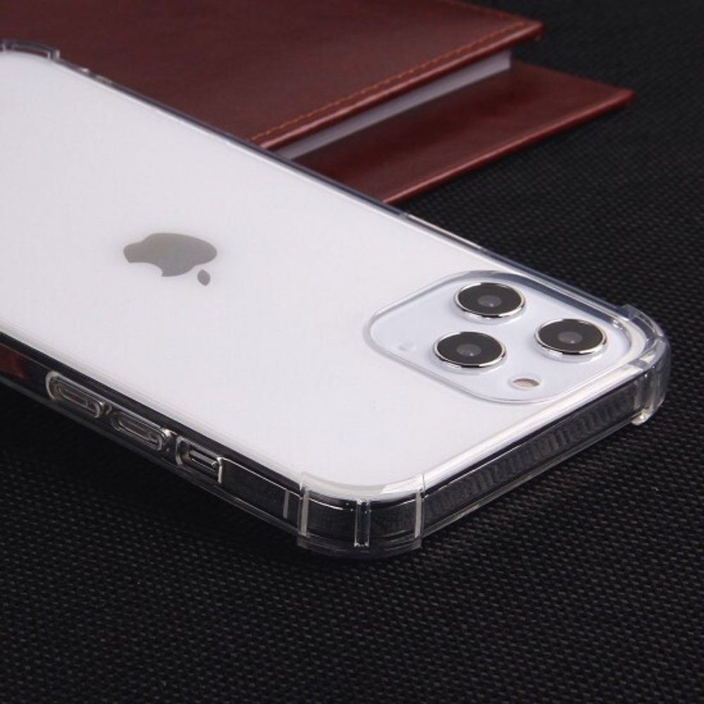 Чехол для iPhone 12 Pro Max, противоударный, 1,5 мм, 012114 Прозрачный