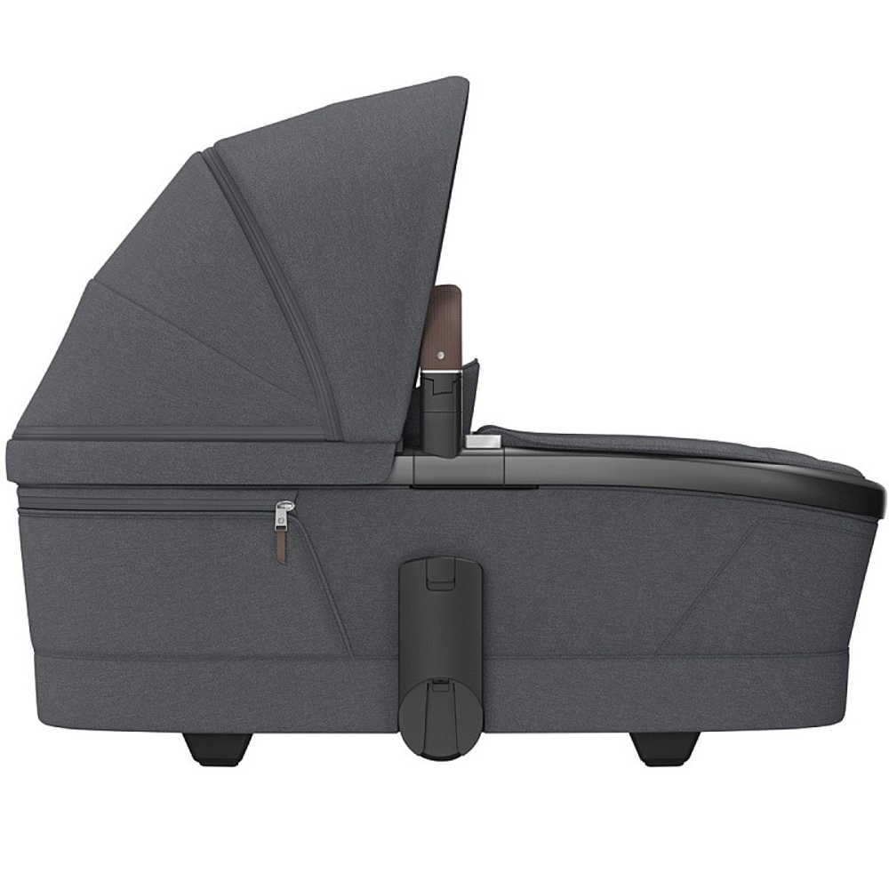 Детская коляска Maxi-Cosi Fame 3 в 1 с автокреслом Coral 360 Essential grey Twillic Graphite/графит