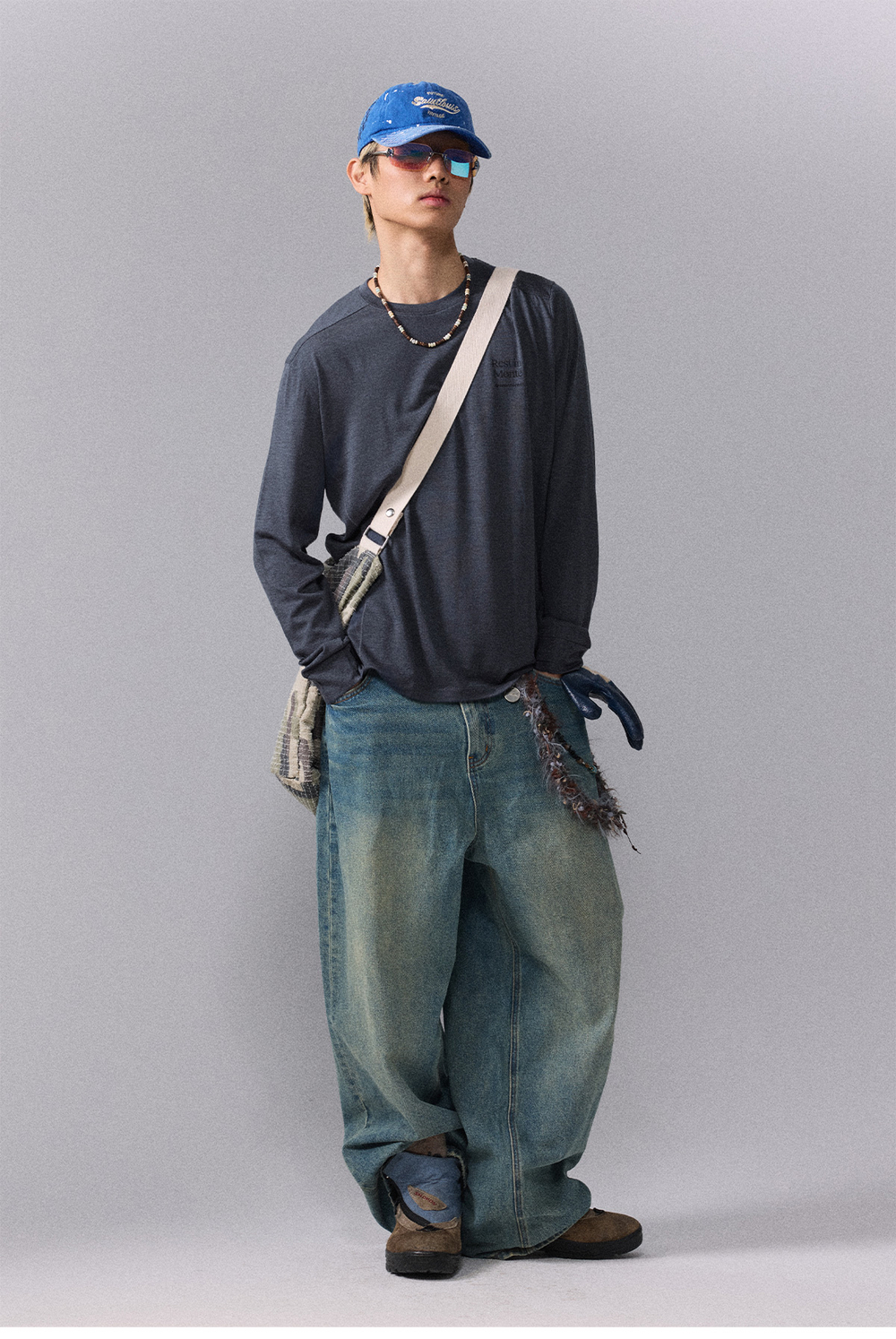 Лонгслив Nothomme Monterest Merino Wool Blend Loose Long-Sleeve