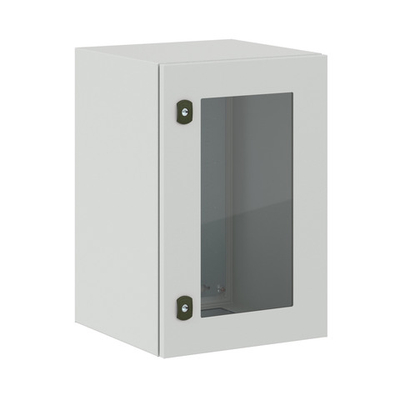 Корпус навесной уличный ST Outdoor с М/П с прозрачной дверью ВxШxГ 600x400x400 мм, IP66