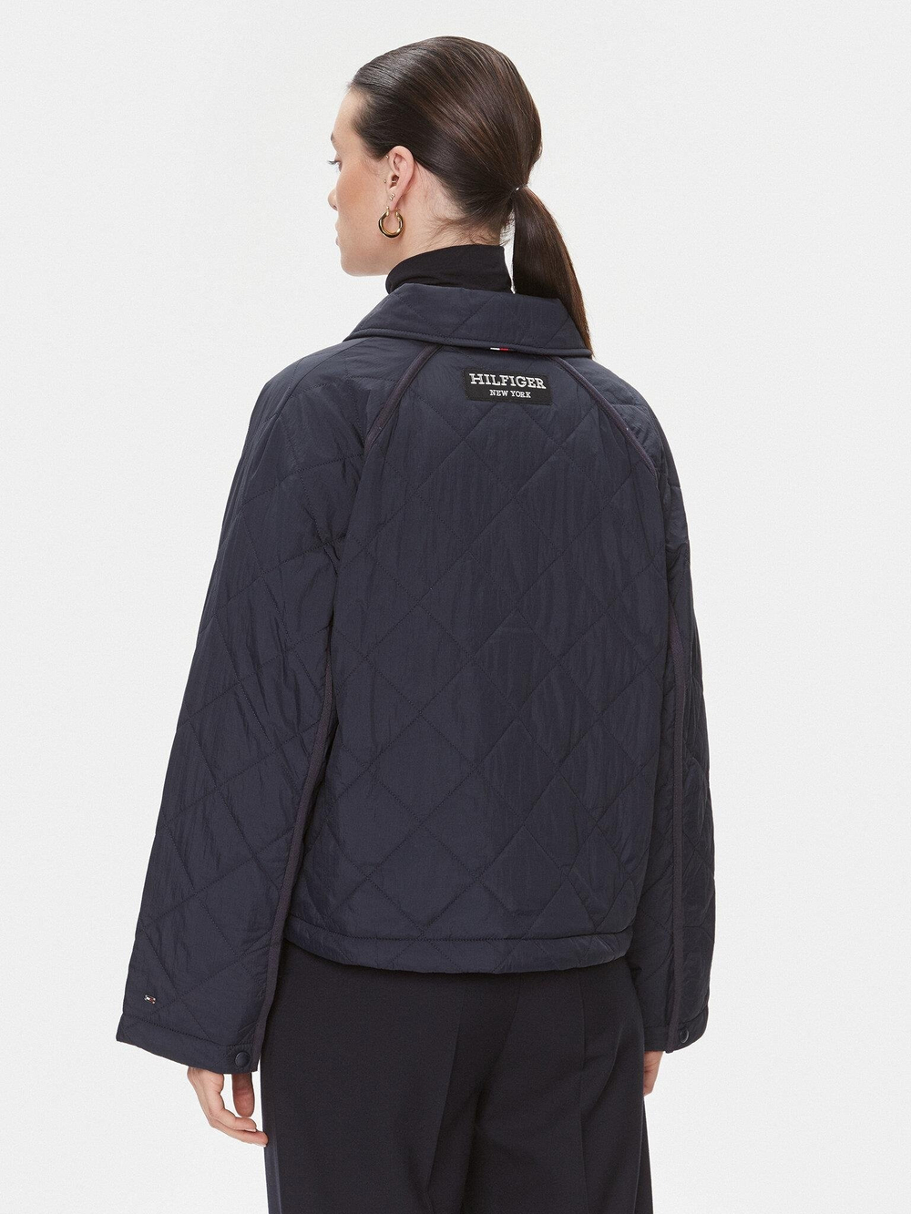 Куртка женская TOMMY HILFIGER QUILTED LW PADDED SHORT JACKET