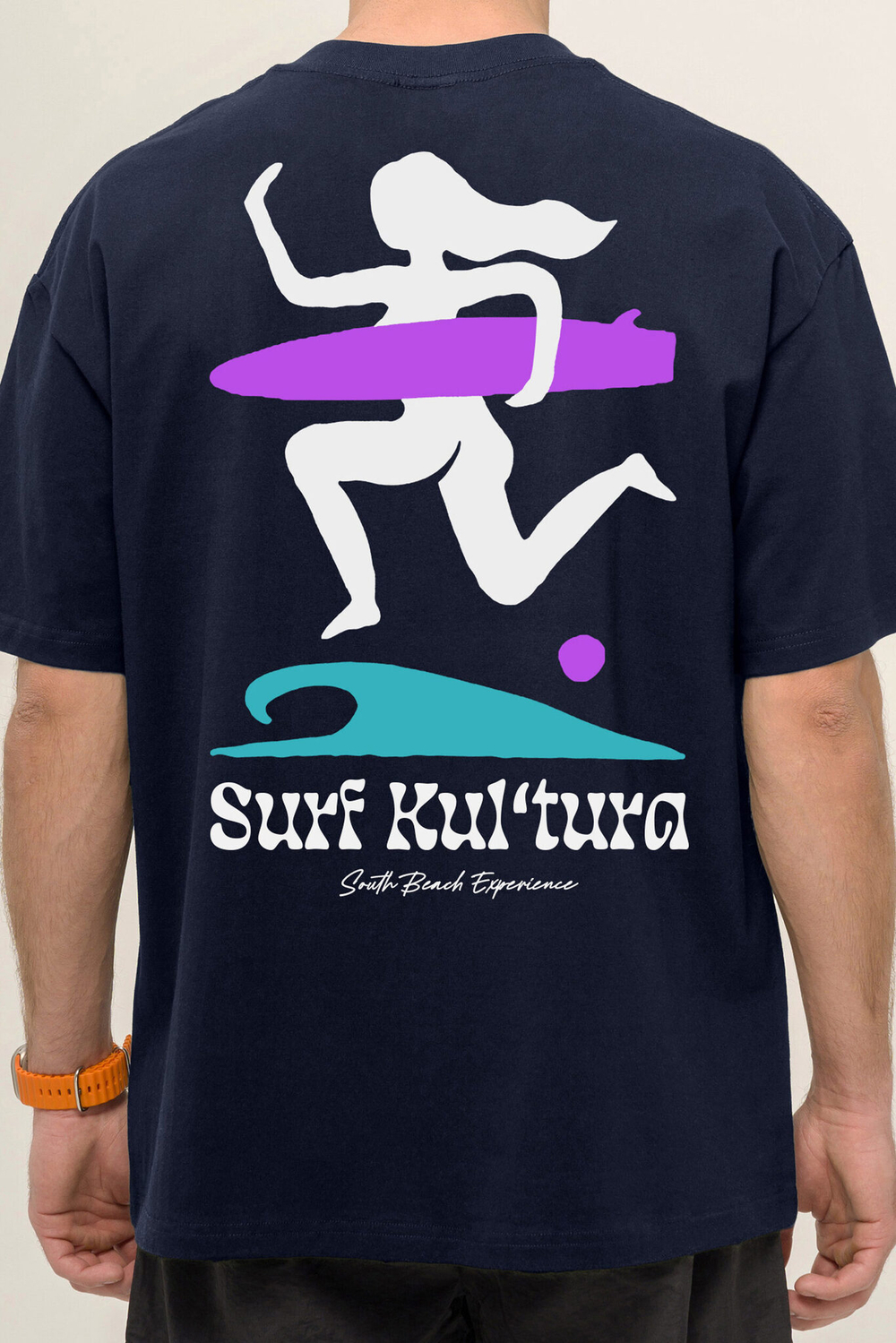 Футболка KUL'TURA "Surf Kultura" Синий